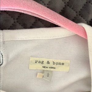 Rag & Bone white fitted t-shirt